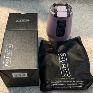 New BrüMate Lilac Dust Uncork’D Insulated Tumbler